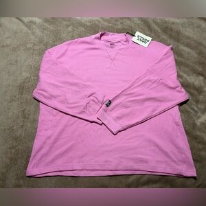 Daily Drills Oversized Vintage Thermal Long Sleeve - Taffy Size M/L NWT